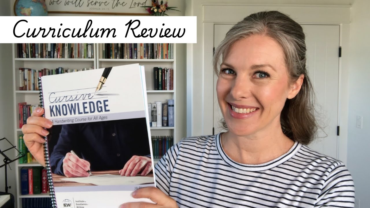 IEW Cursive Knowledge Homeschool Curriculum Review