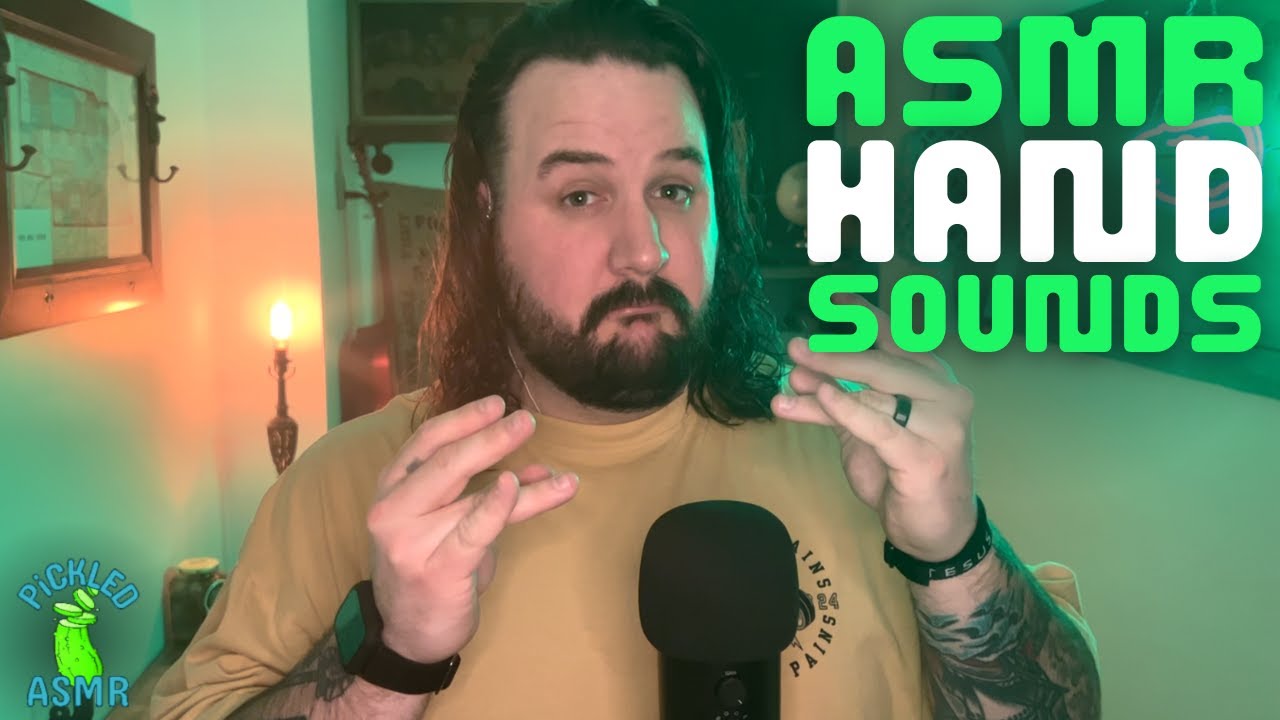 ASMR // Hand Sounds & Whispered Rambles