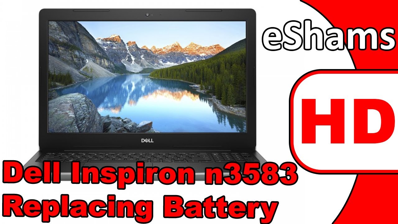 Dell Inspiron n3583 Replacing Battery Model WDX0R