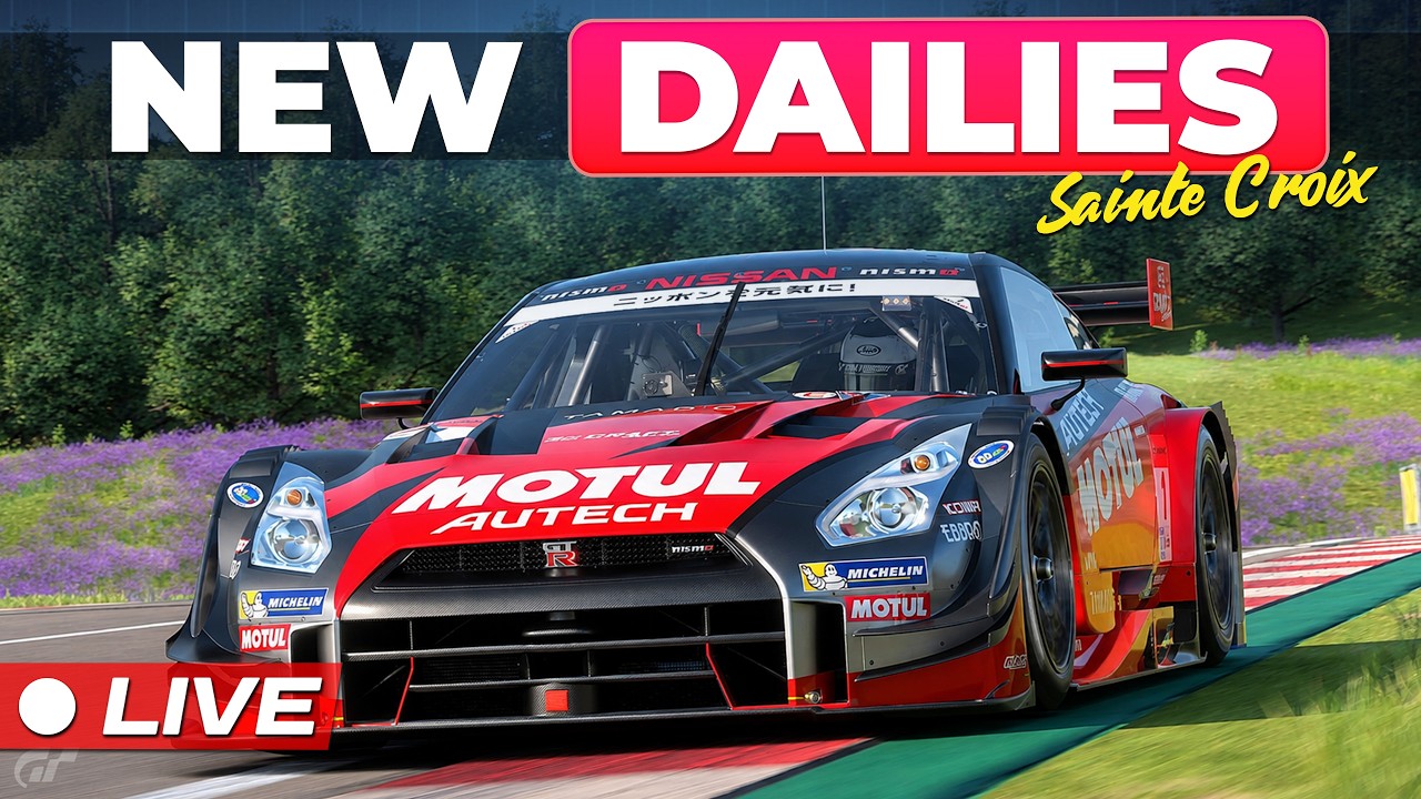 🔴 GT7 | Sainte Croix - New Week of Daily Races | Live 🔴