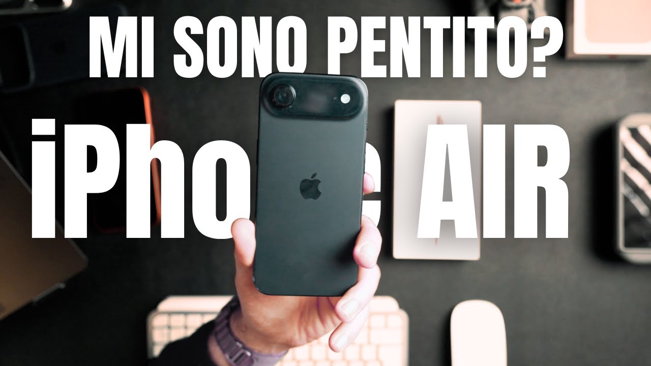 iPhone AIR dopo un mese di utilizzo. MI SONO PENTITO?