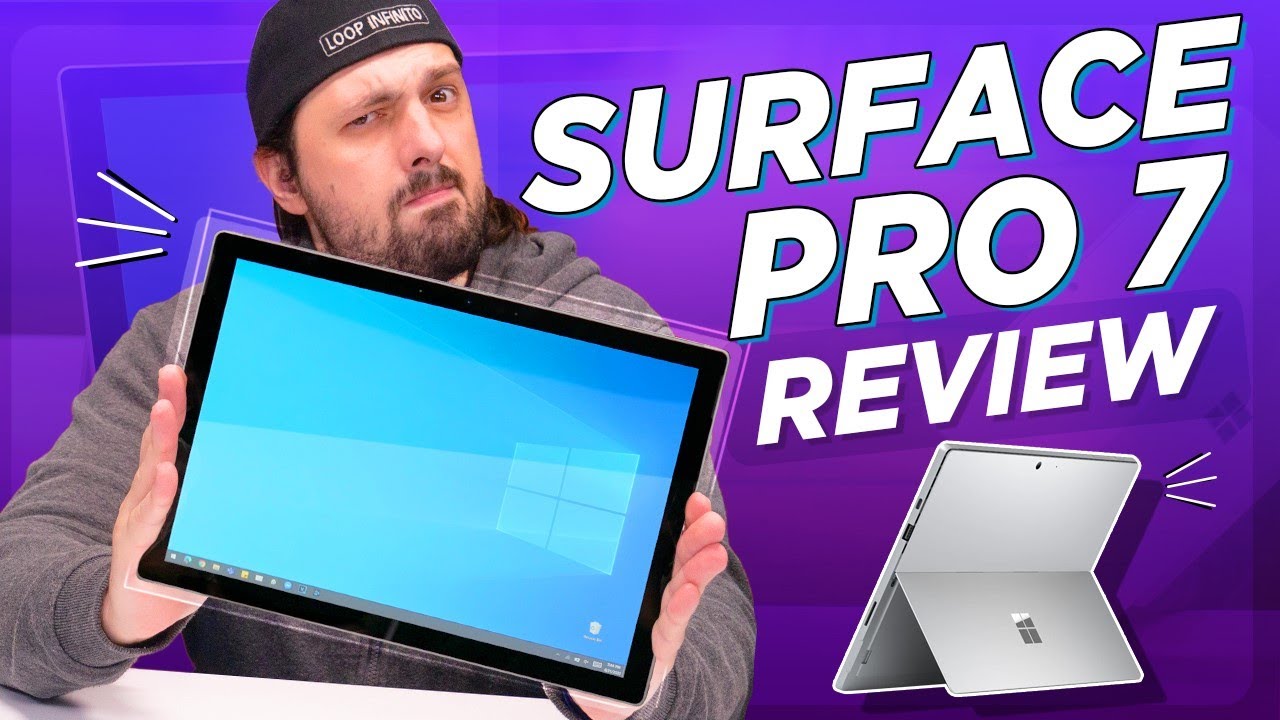 MICROSOFT SURFACE PRO 7 - REVIEW!