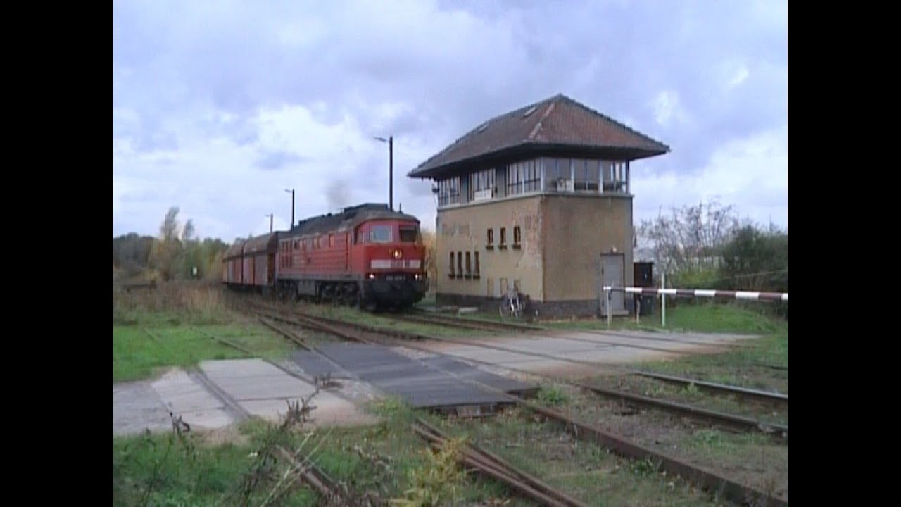 Kohlezüge Tagebau Profen  - Kraftwerk Mumsdorf im Oktober 2006