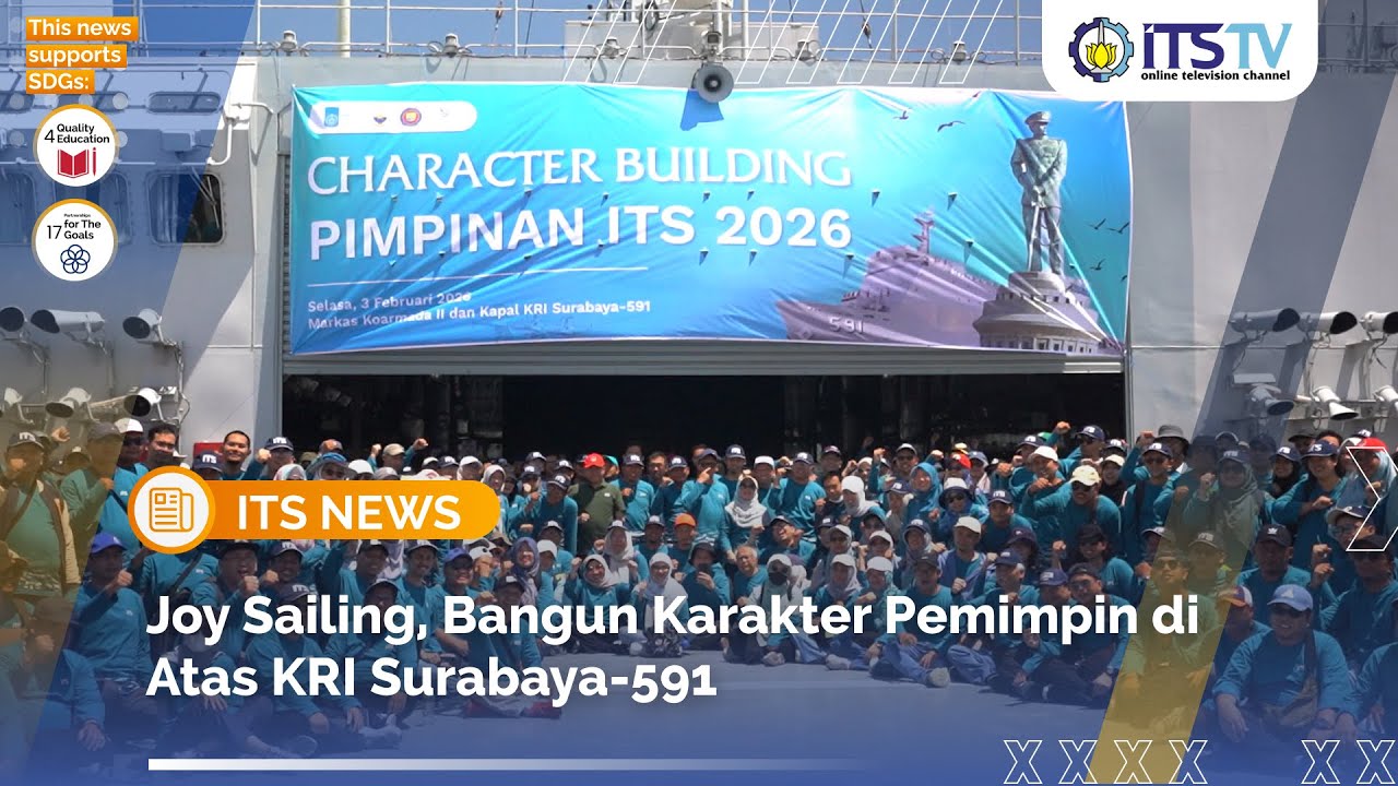 Bersama TNI AL Surabaya, ITS Bangun Jiwa Bela Negara Melalui Character Building Pimpinan ITS 2026