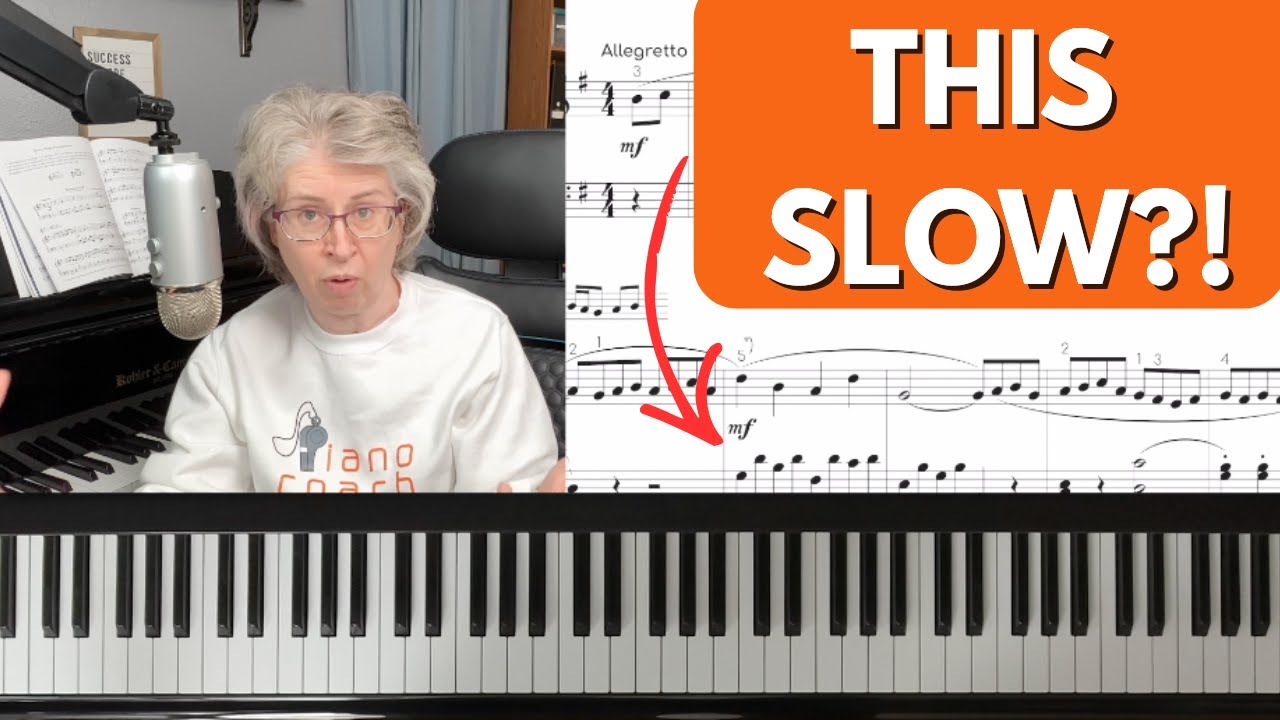 How Slow Is Slow Piano Practice Supposed to Be