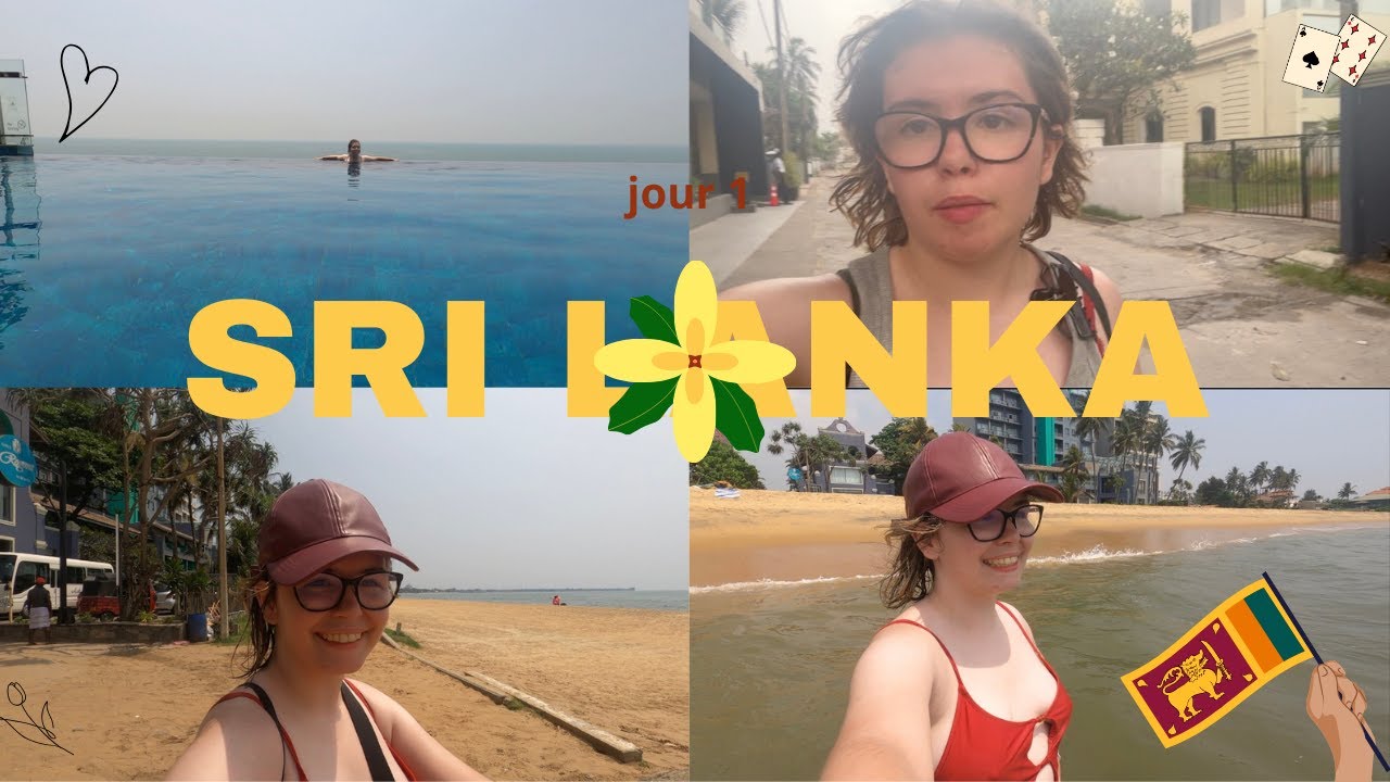 Mon PREMIER jour au SRI LANKA !