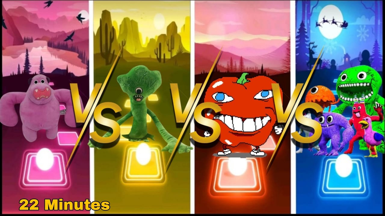 Красавчик Джейк 🆚 Высокий Виктор 🆚 Пеппермен 🆚 Сад Банбана 🎶 Кто лучший? #2