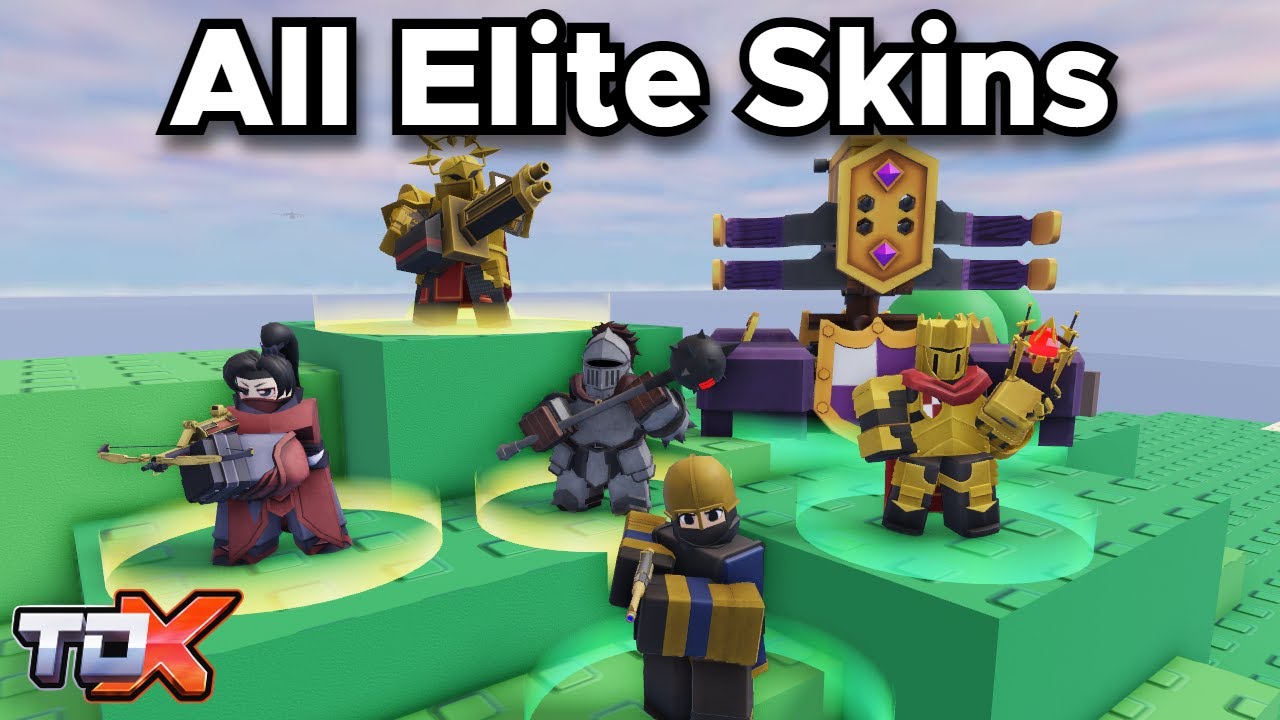 TDX All Elite Skins Showcase