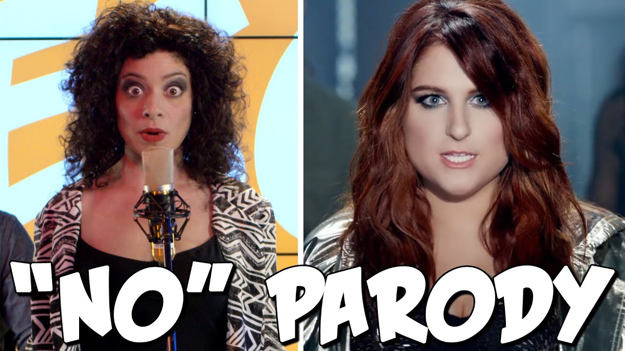 Meghan Trainor No PARODY! The Key of Awesome UNPLUGGED!