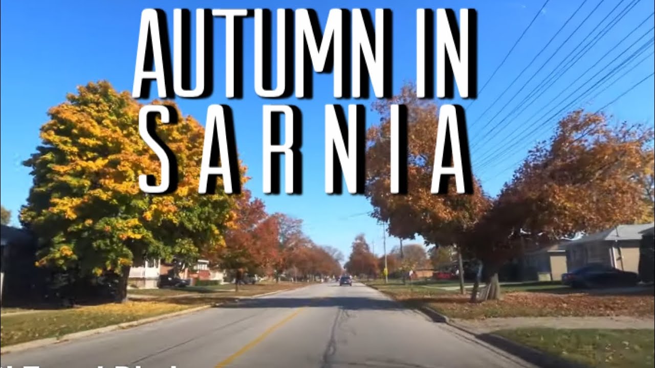 Sarnia Ontario Fall Season | Autumn in Sarnia | Bluewater Bridge |