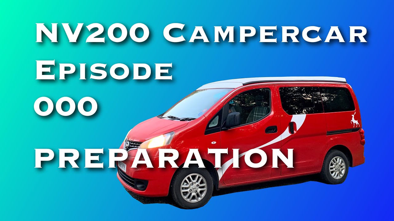Подготовка к прибытию нашего кемпера NV200