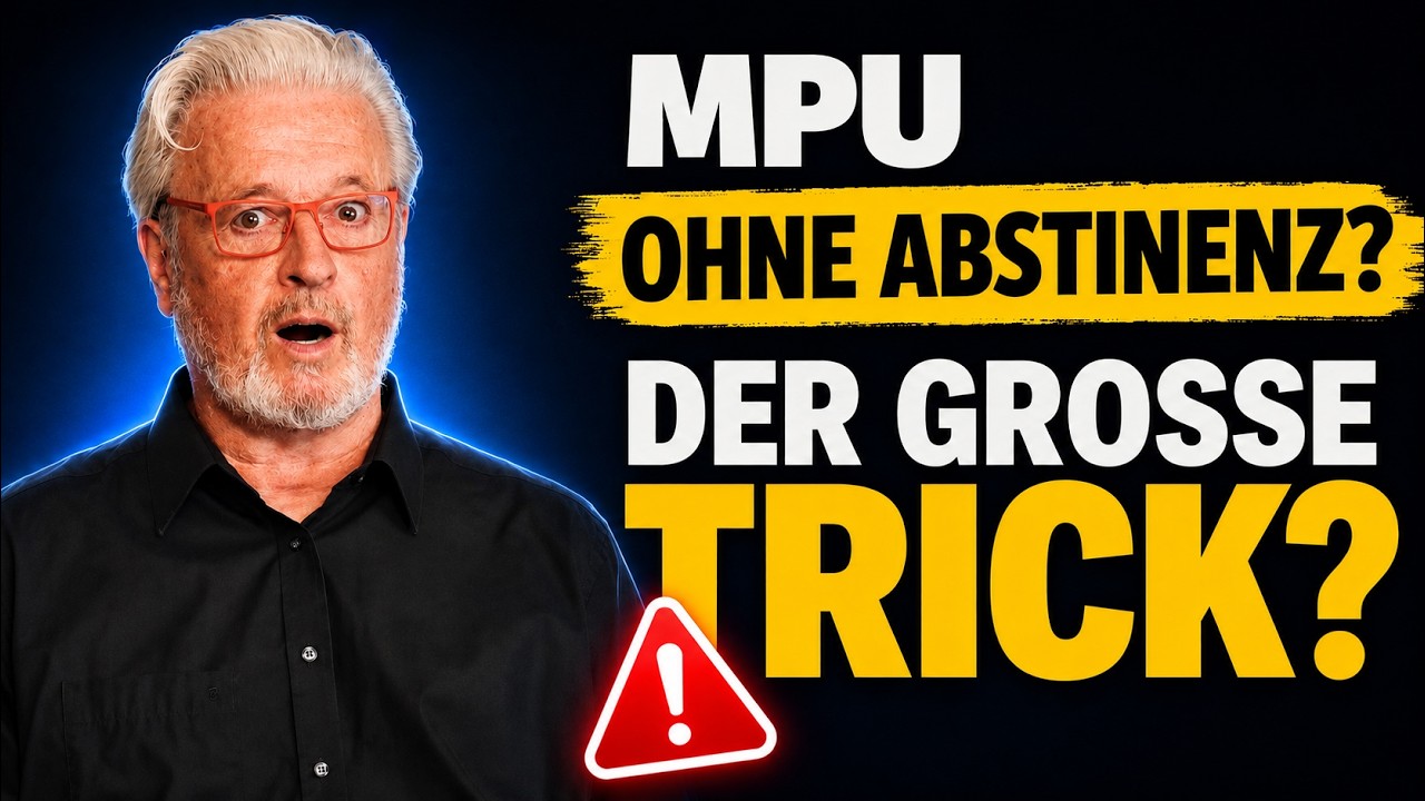 MPU ohne Abstinenz? Der Trick, der keiner ist