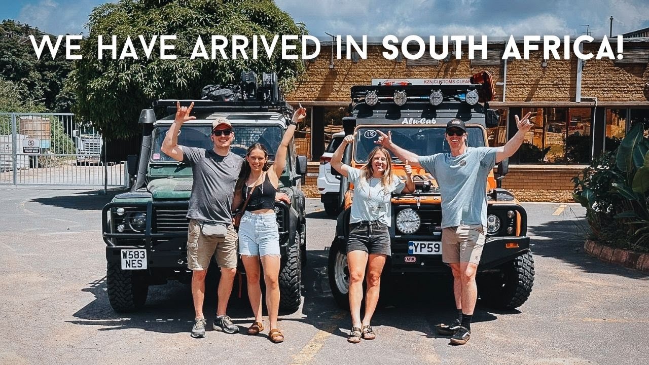 Picking up our Land Rover Defender Camper in South Africa | Travelling to Lesotho Ep.1