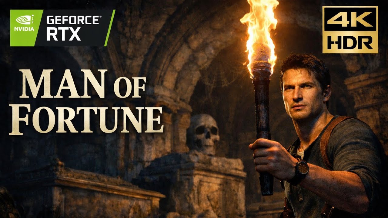 Uncharted 4 PC Gameplay Part 3 – The Grave of Henry Avery | “I Am a Man of Fortune”