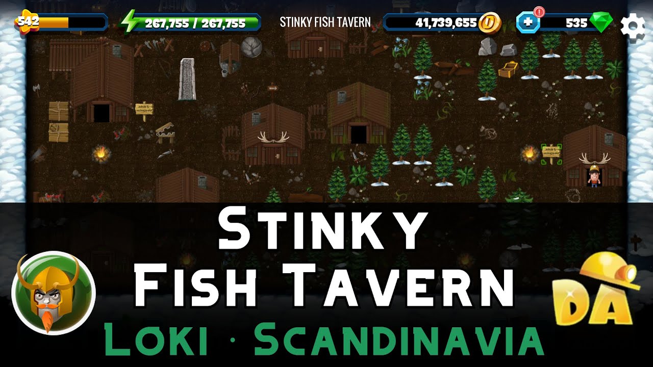 Stinky Fish Tavern | Loki #1 | Diggy's Adventure