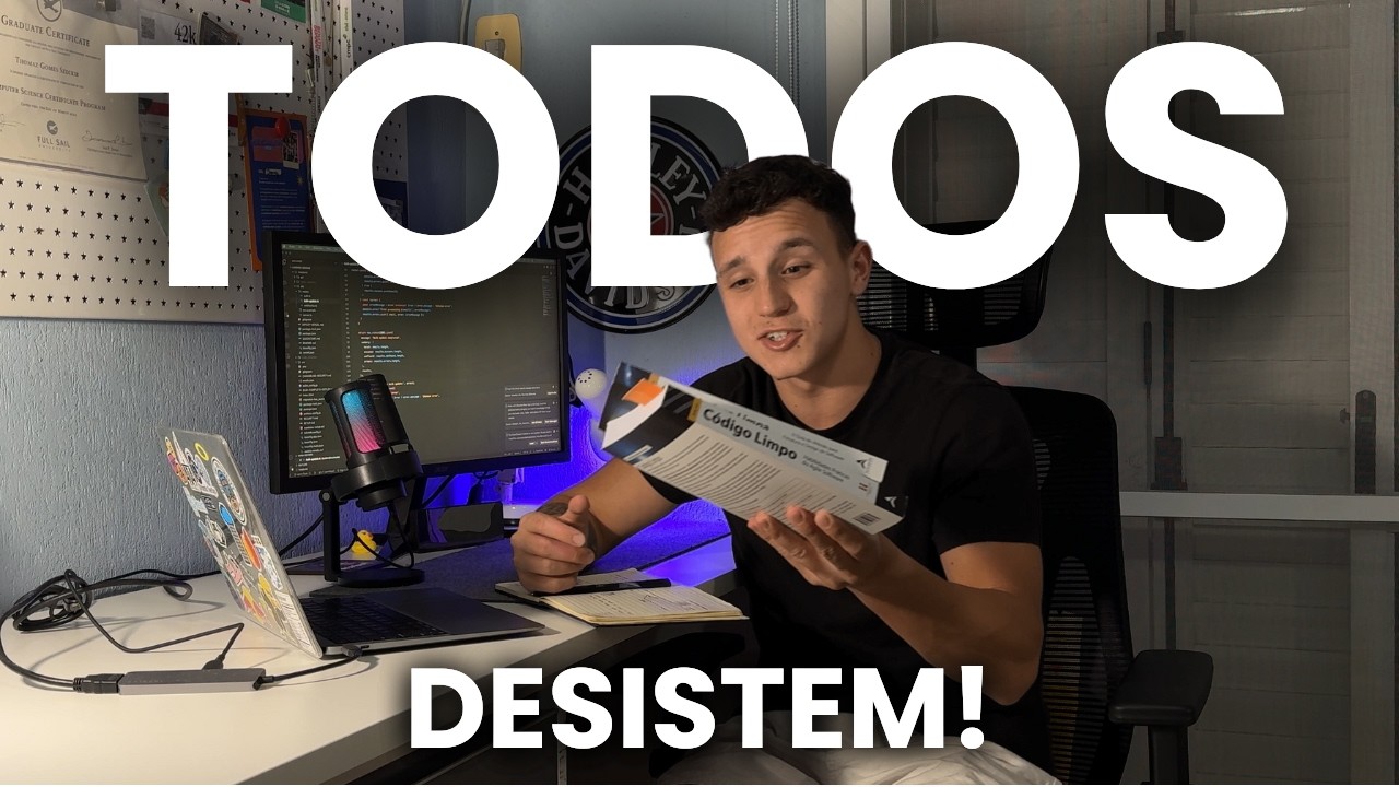Por isso todo mundo desiste da programação!
