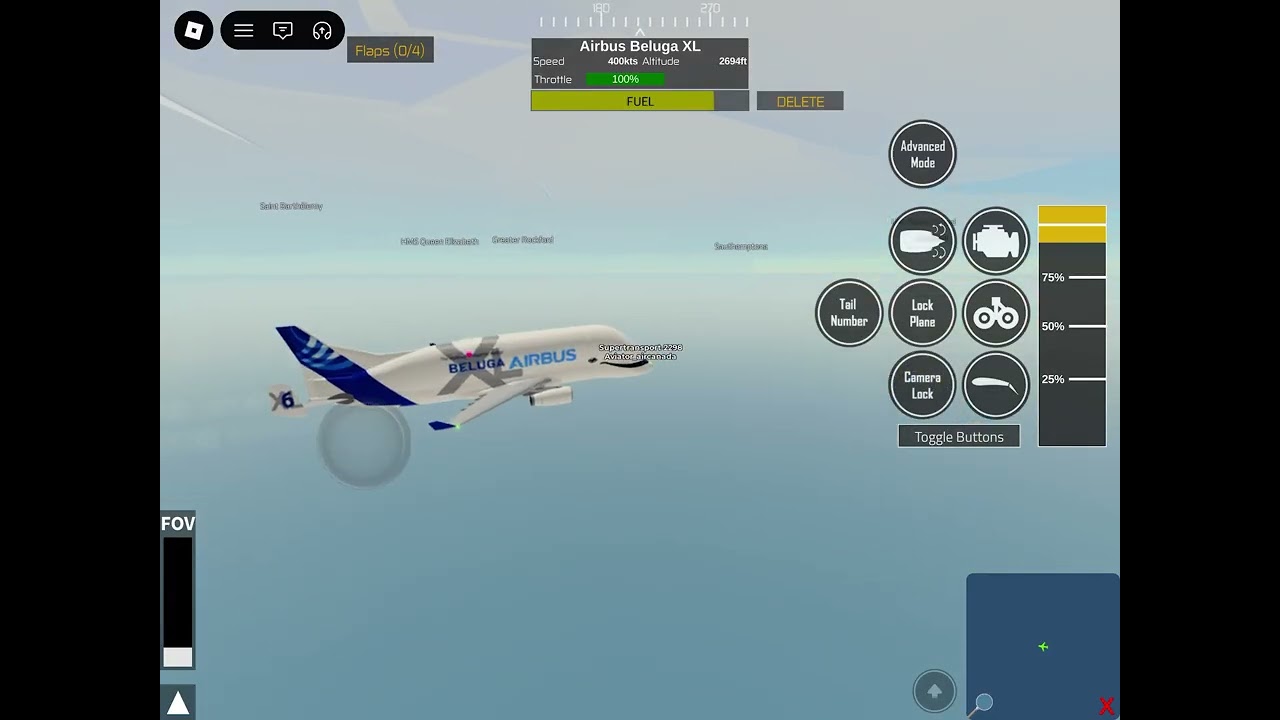 Flying The Airbus Beluga XL6!