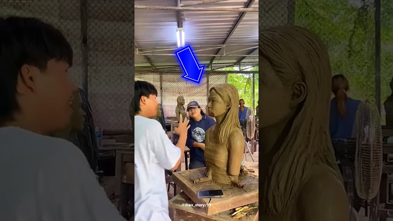 Why People In Thailand Hit Statues To Release Anger🗿 