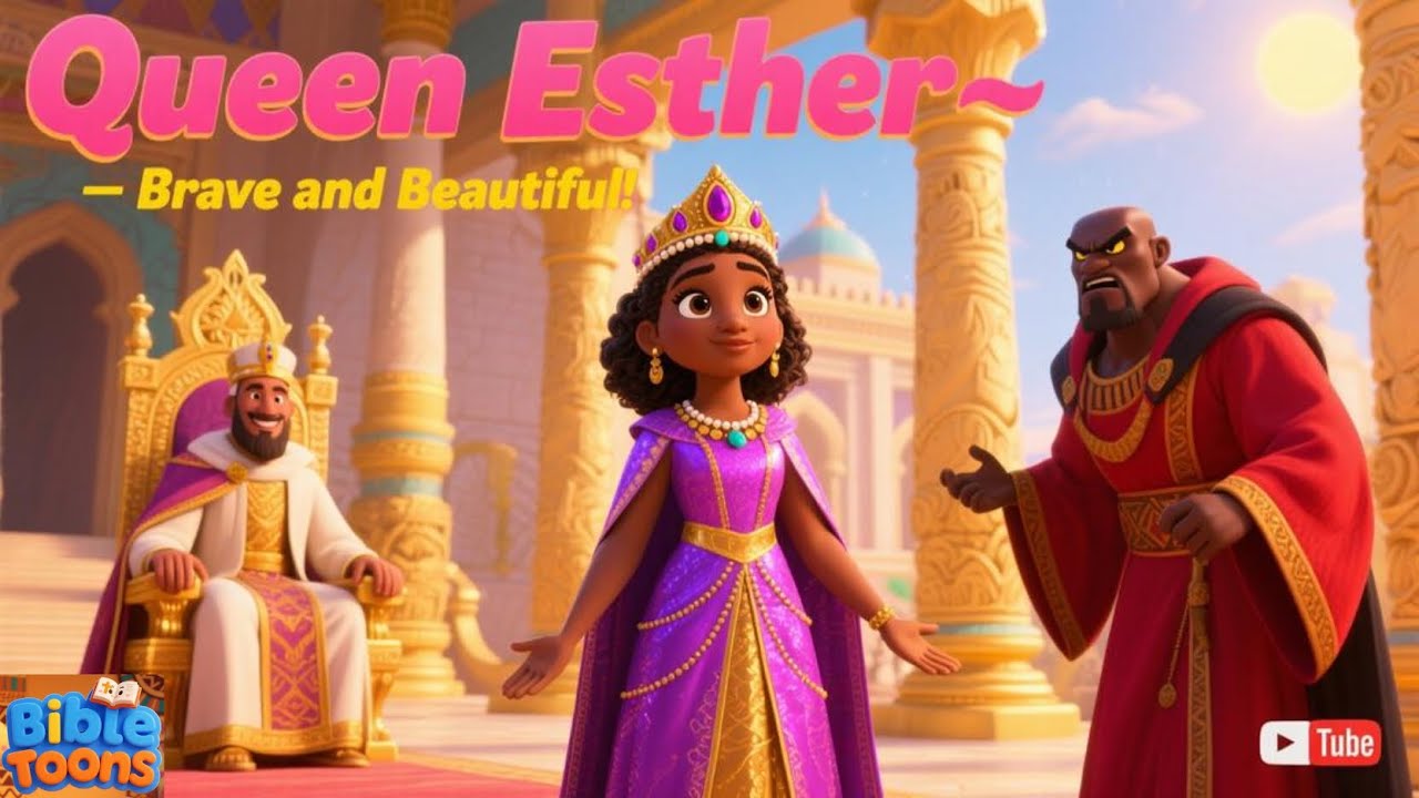 Queen Esther – Brave and Beautiful | Bible Toons African 3D Animated Bible Story for Kids