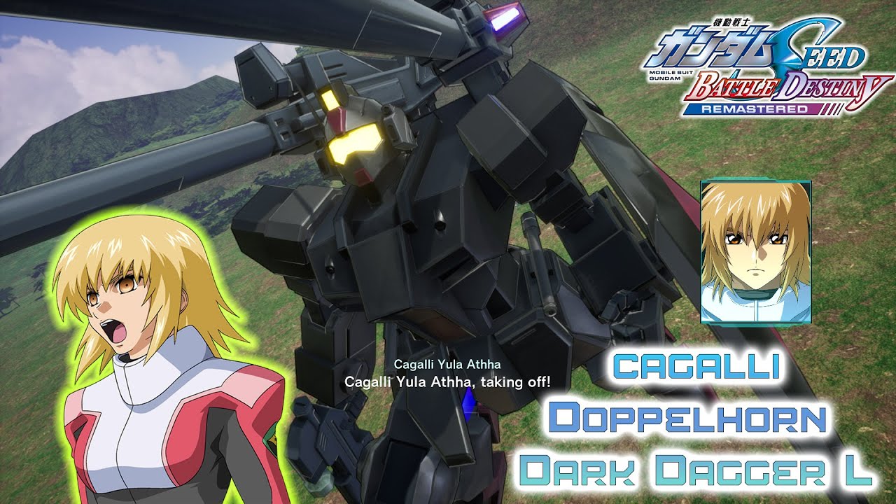 Cagalli (Doppelhorn) Dark Dagger L Gameplay:Gundam Seed Battle Destiny Remastered