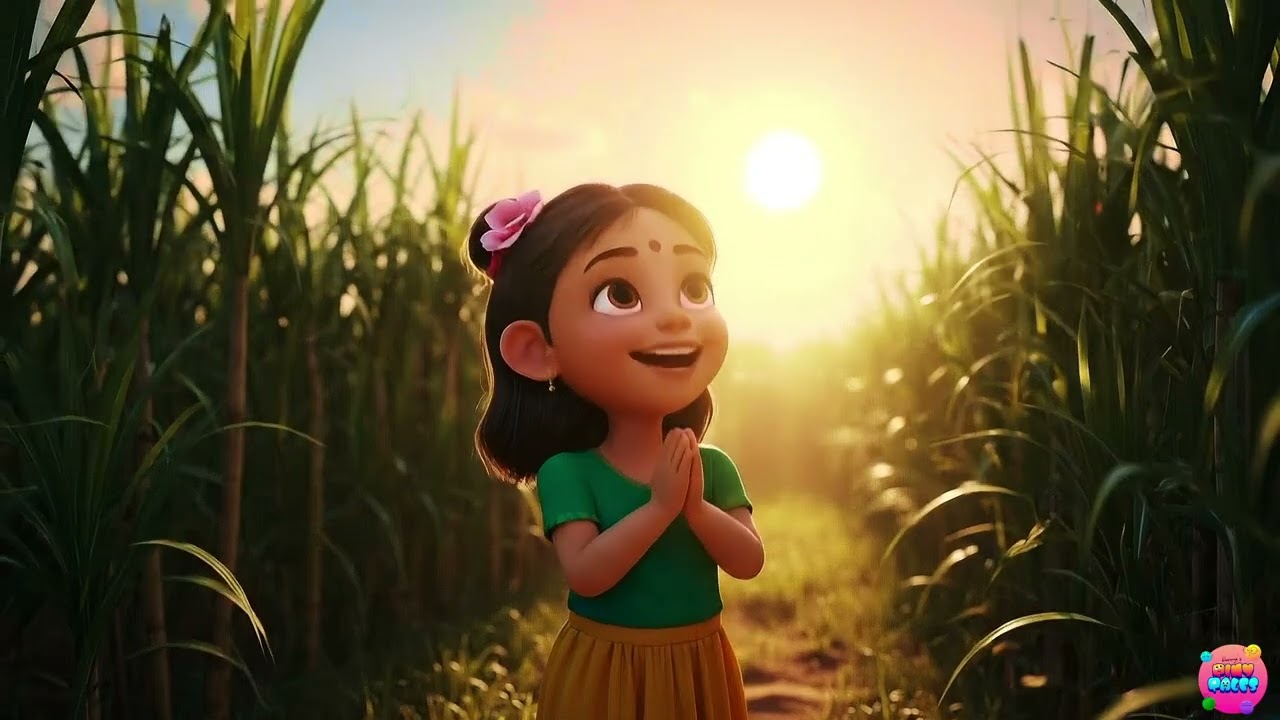 Happy Pongal 🌾 | Kaarunya’s Tiny Tales | Fun Kids Festival Story