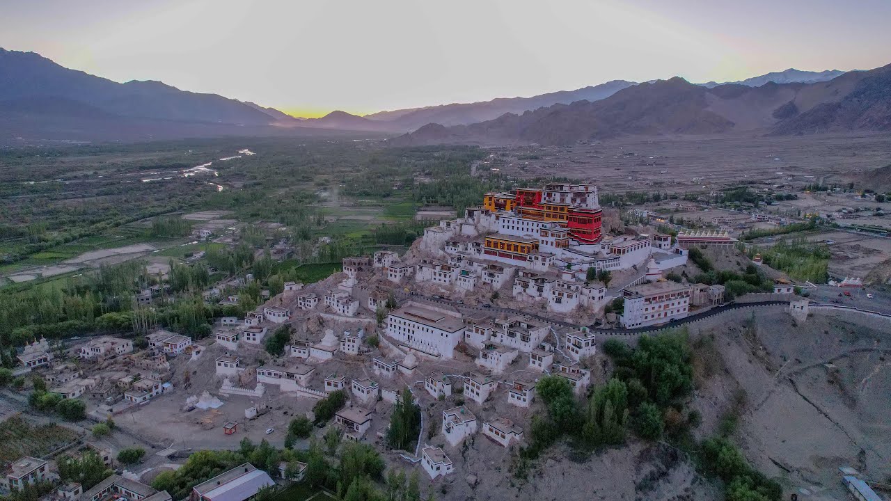 Thiksey Monastery in FPV 🚁 4K | theglenrebello | Ladakh 2023