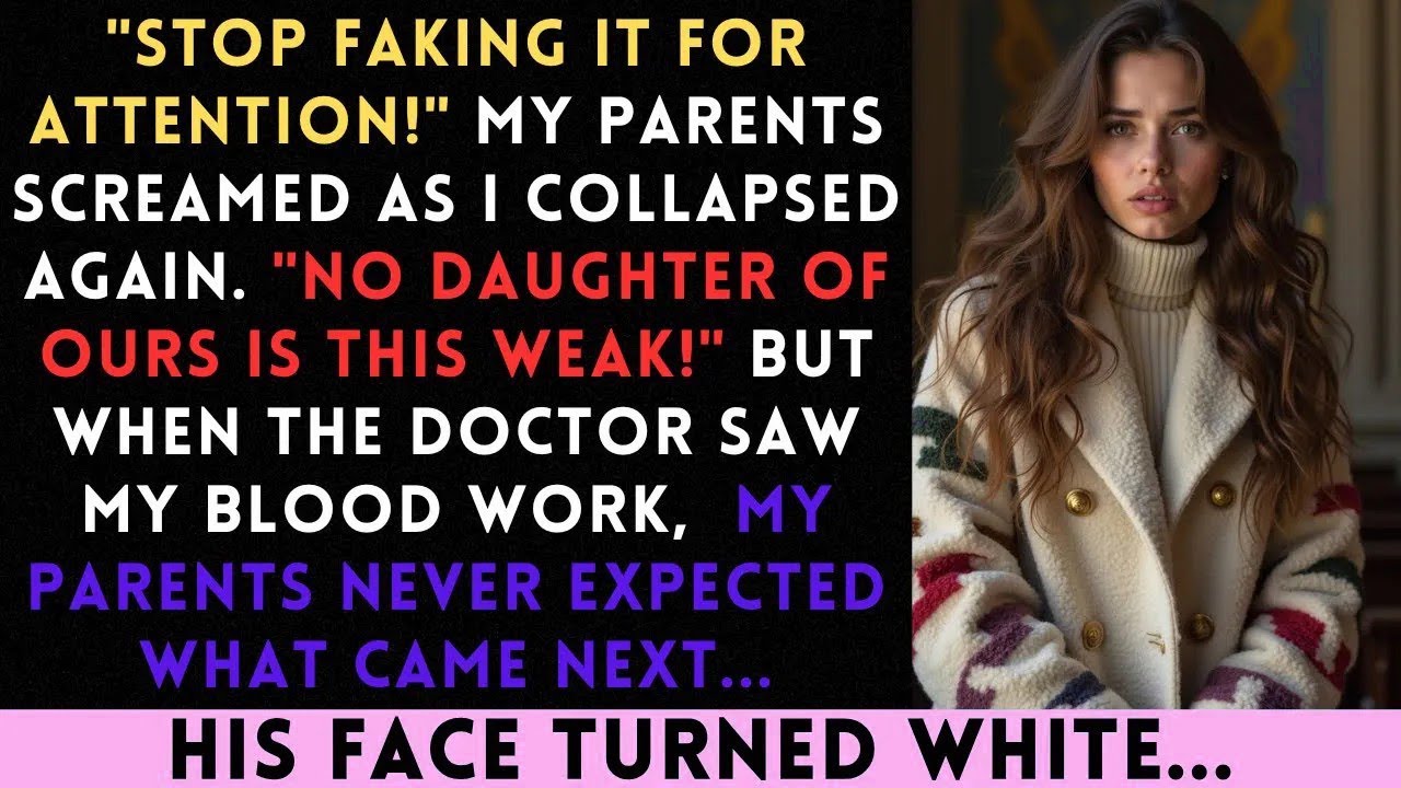 My Parents Denied My Illness—Called Me A Liar. Then My Blood Tests Revealed The Truth...