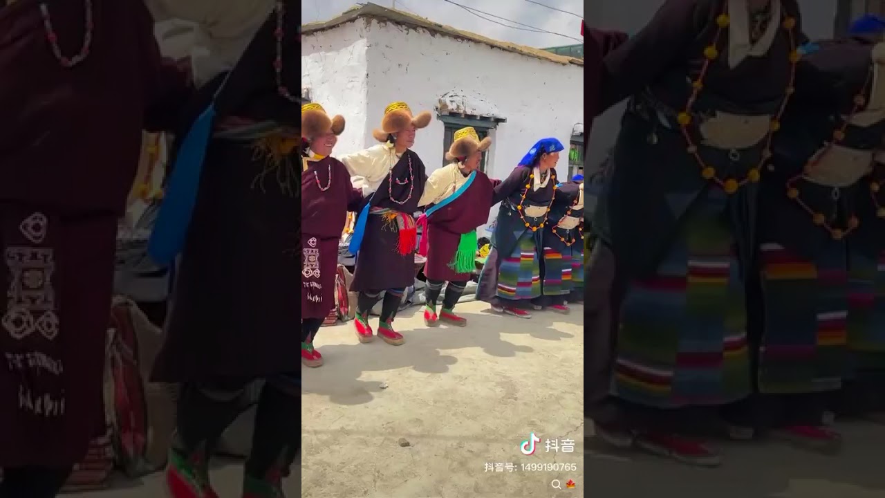 ལ་སྟོད་དིང་རིའི་གཞས་པ་གཞས་མ་ཚོས་མཉམ་གཞས་འཁྲུག་པོ་གཅིག་འཁྲབ་འདུག་ལྟད་མོ་འདུག་ཏ
