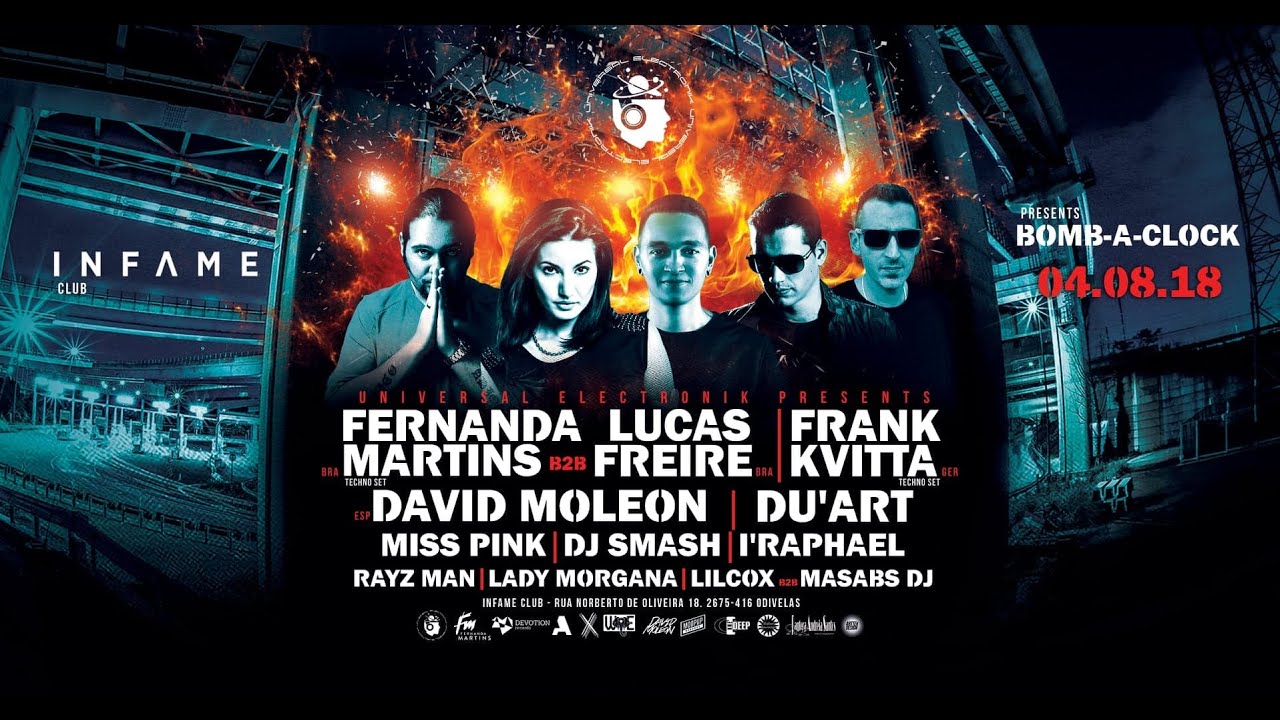 I'Raphael Dj Set @ Infame Club - Universal Electronik 04/08/2018