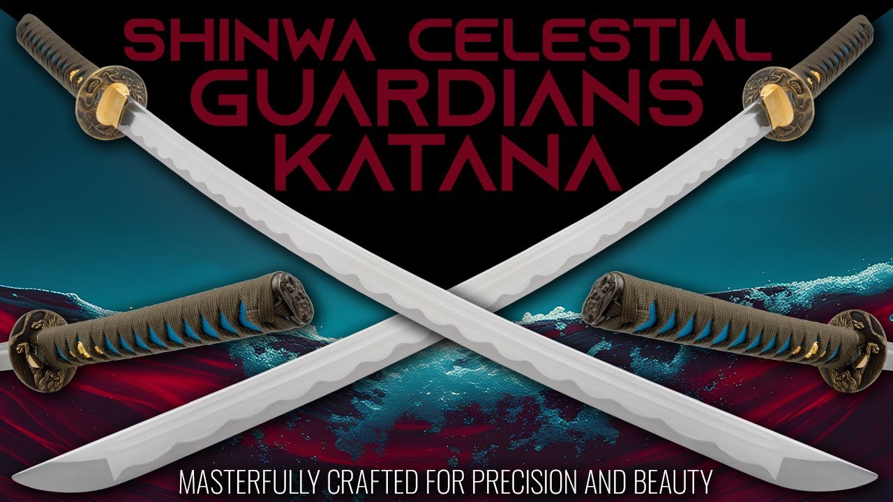 TrueSwords: Mastercraft Meets Martial Arts: Shinwa Celestial Guardians Katana😍🗡️