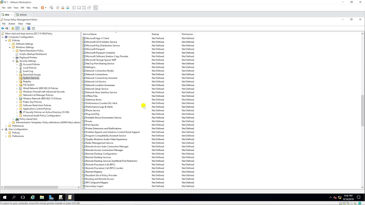 Allowing users (non-admin) to start and stop services via GPO