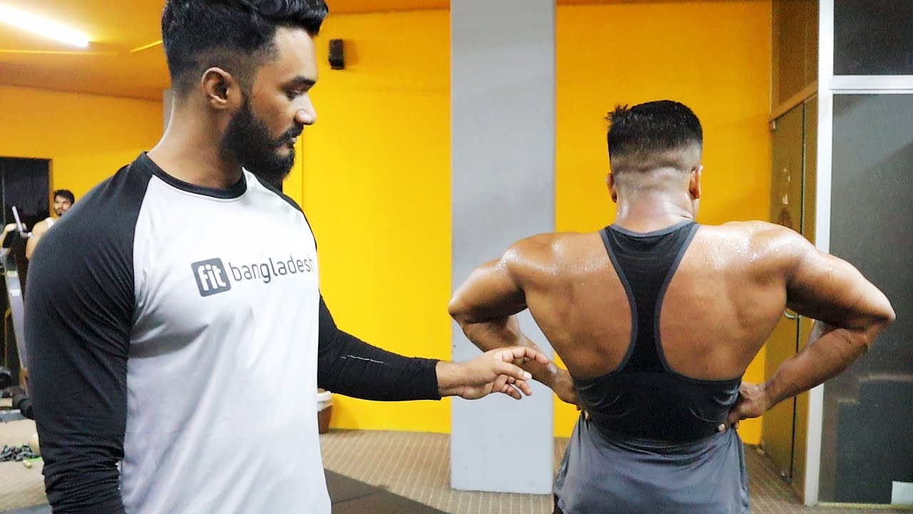 ১ সপ্তাহের সম্পূর্ণ ব্যায়ামের রুটিন ২য় দিন BACK & BICEPS WORKOUT ROUTINE - DAY 2 (Episode 2)