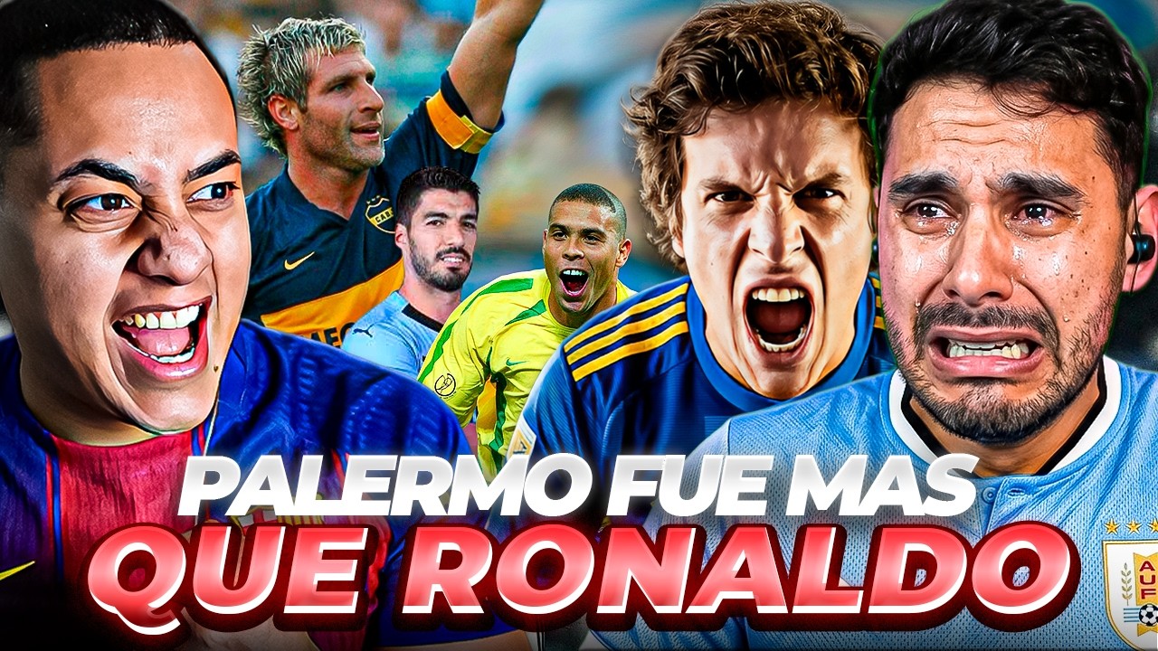 GUSTAV SE PLANTA EN MOSQUETERMOS Y DICE QUE PALERMO ES MAS QUE RONALDO NAZARIO Y LUIS SUAREZ
