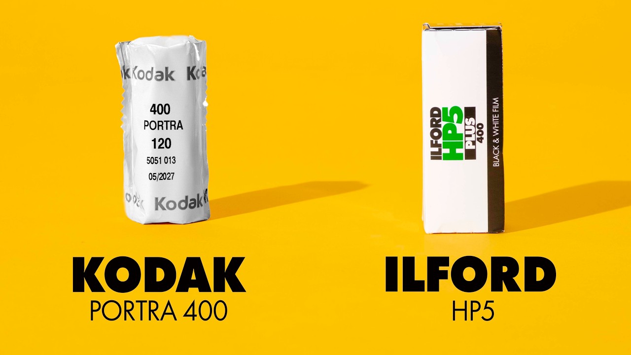 Kodak Portra the better Black & White film? vs. Ilford HP5