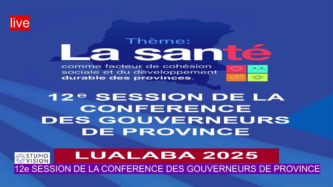 12e SESSION DE LA CONFERENCE DES GOUVERNEURS DE PROVINCE