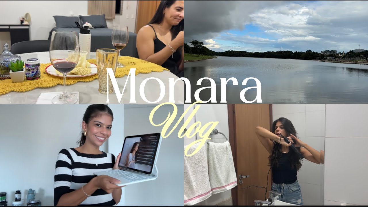 Vlog da semana - rotina de uma psi, capinha de iPad, cachos na prancha e muito mais 