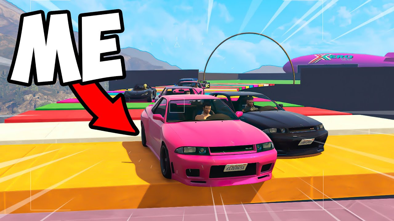 Rainbow Tank Face To Face In GTA 5