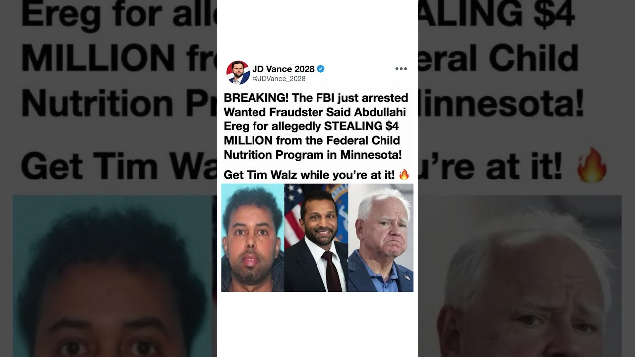 FBI Arrest Sparks Massive Debate Over Minnesota Fraud Case 🚨🇺🇸