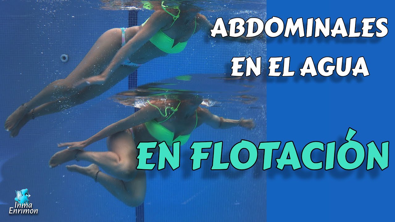CORE/ EJERCICIOS DE ABDOMEN EN EL AGUA EN FLOTACIÓN/AQUAGYM/ 