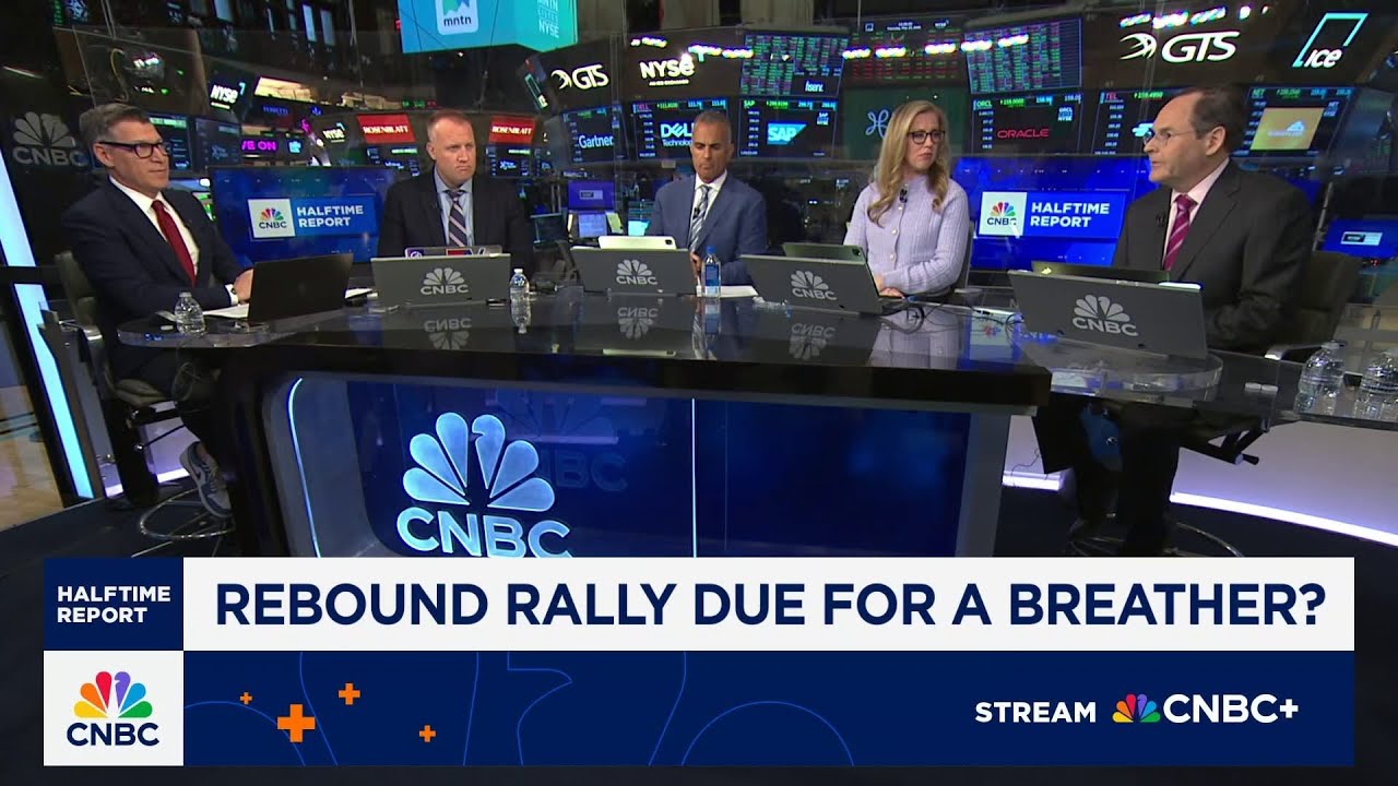 The 'Halftime Report' Investment Committee weigh in on rising rates impact on the stock market