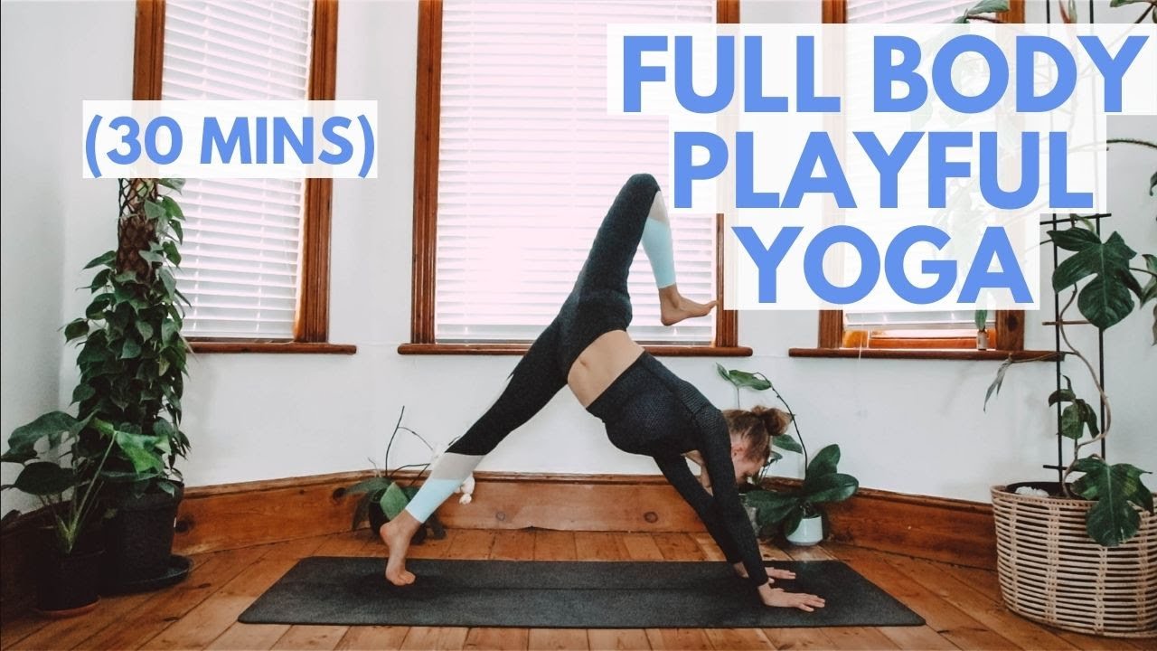 30 Min Full Body Vinyasa Yoga Flow: Intermediate Practice To Find Your PLAY