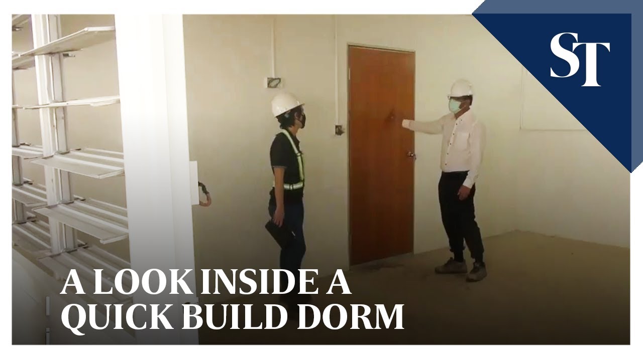 A look inside a Quick Build Dorm | The Straits Times