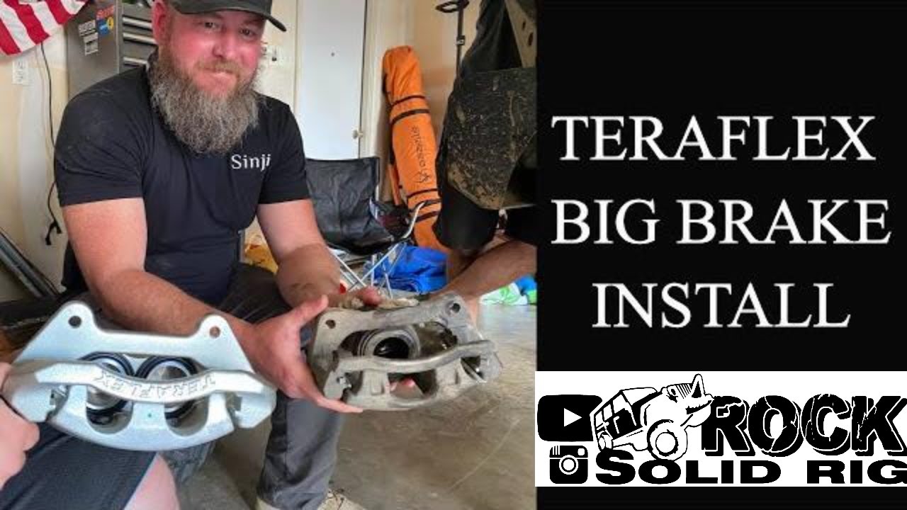 Teraflex Big Brake Kit Install | Rock Solid Rig | Jeep Wrangler Mod