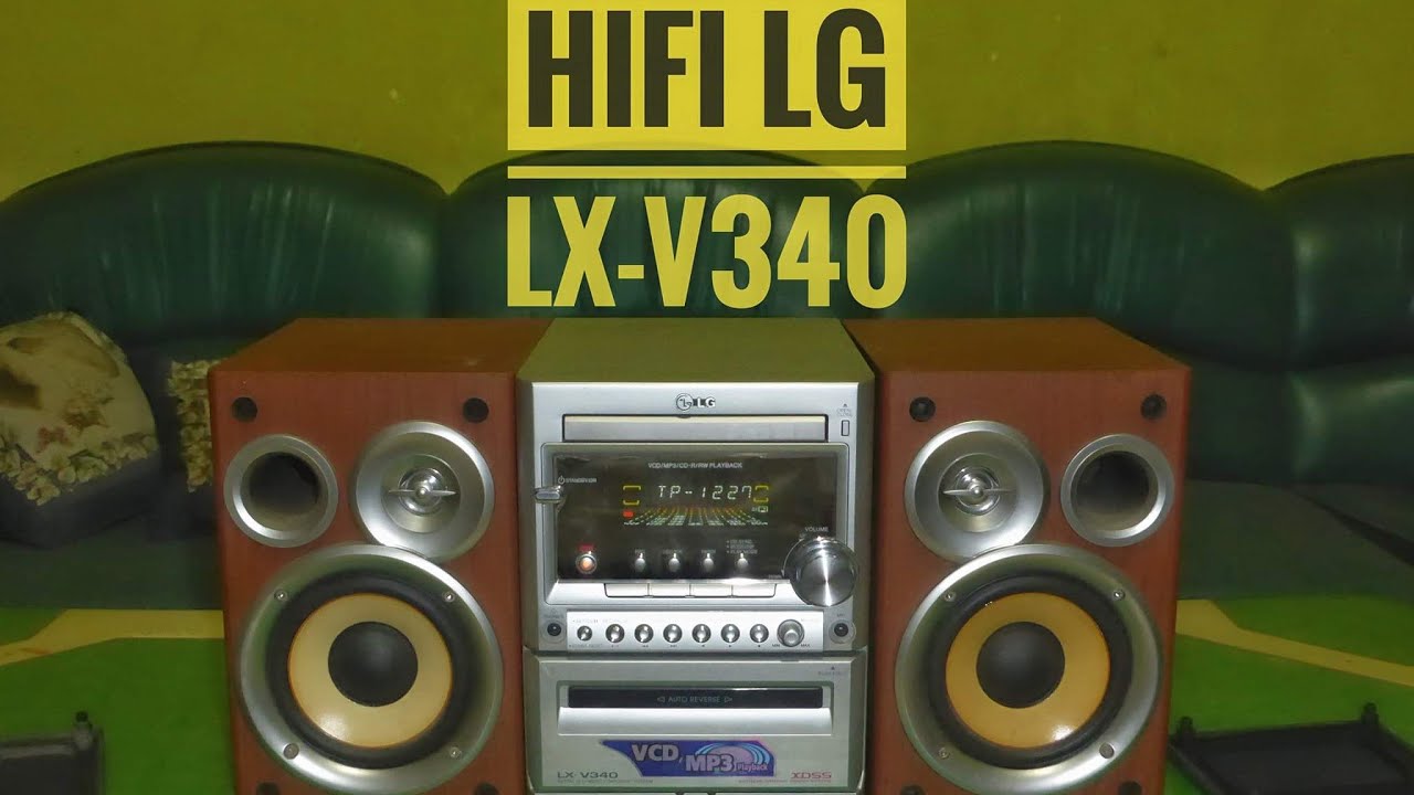 Mumpuni Micro Hifi LG LX-V340