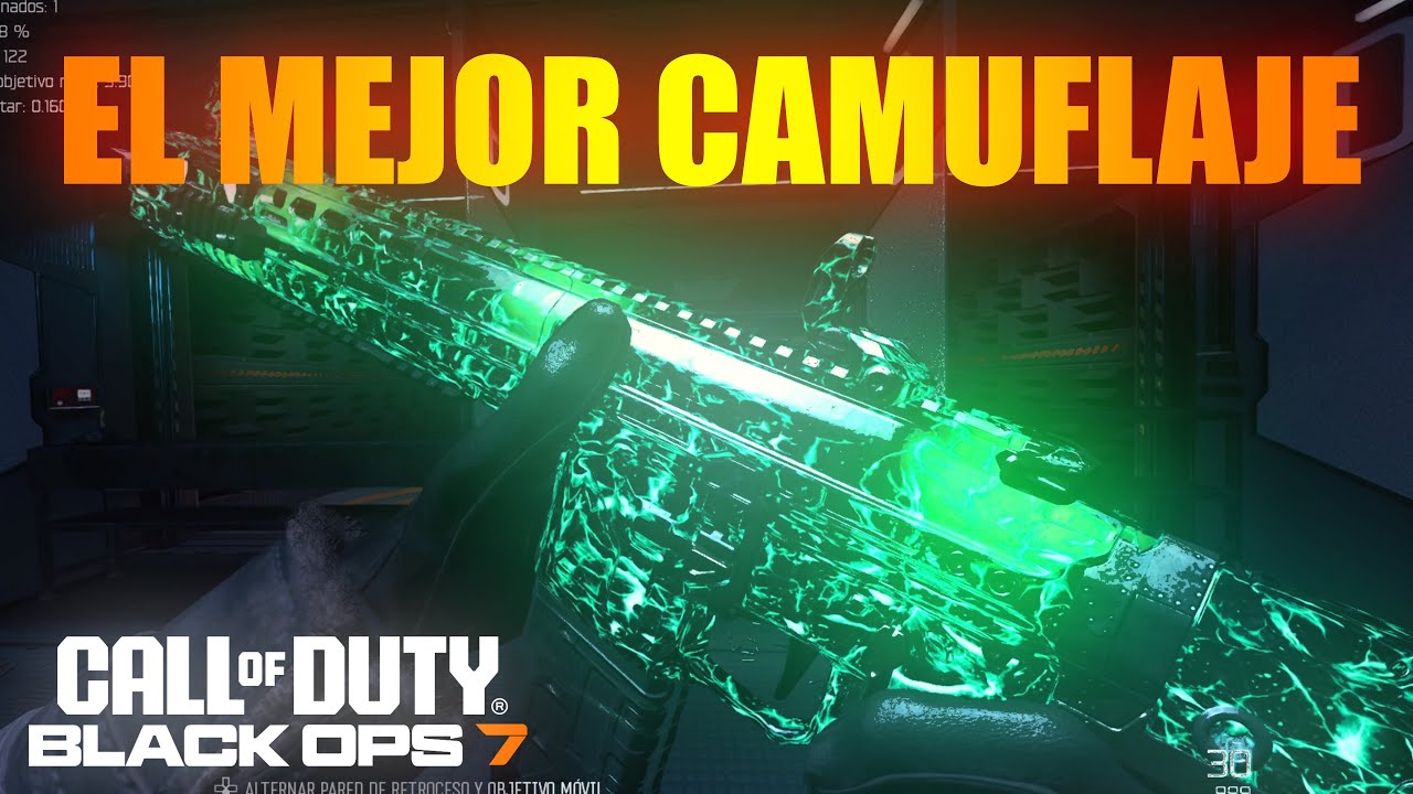 ASI SE VE EL NUEVO ARMADO 115 (HERMOSO)  - CAMUFLAJE BLACK OPS 7