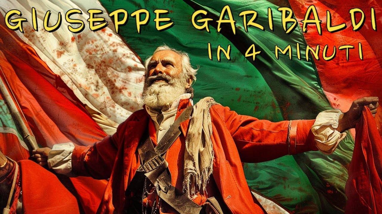 L'eroe dei due mondi: Giuseppe Garibaldi in 4 minuti