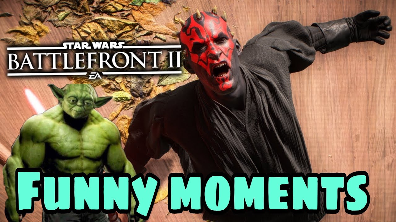 Funny Random Moments | Star Wars Battlefront II