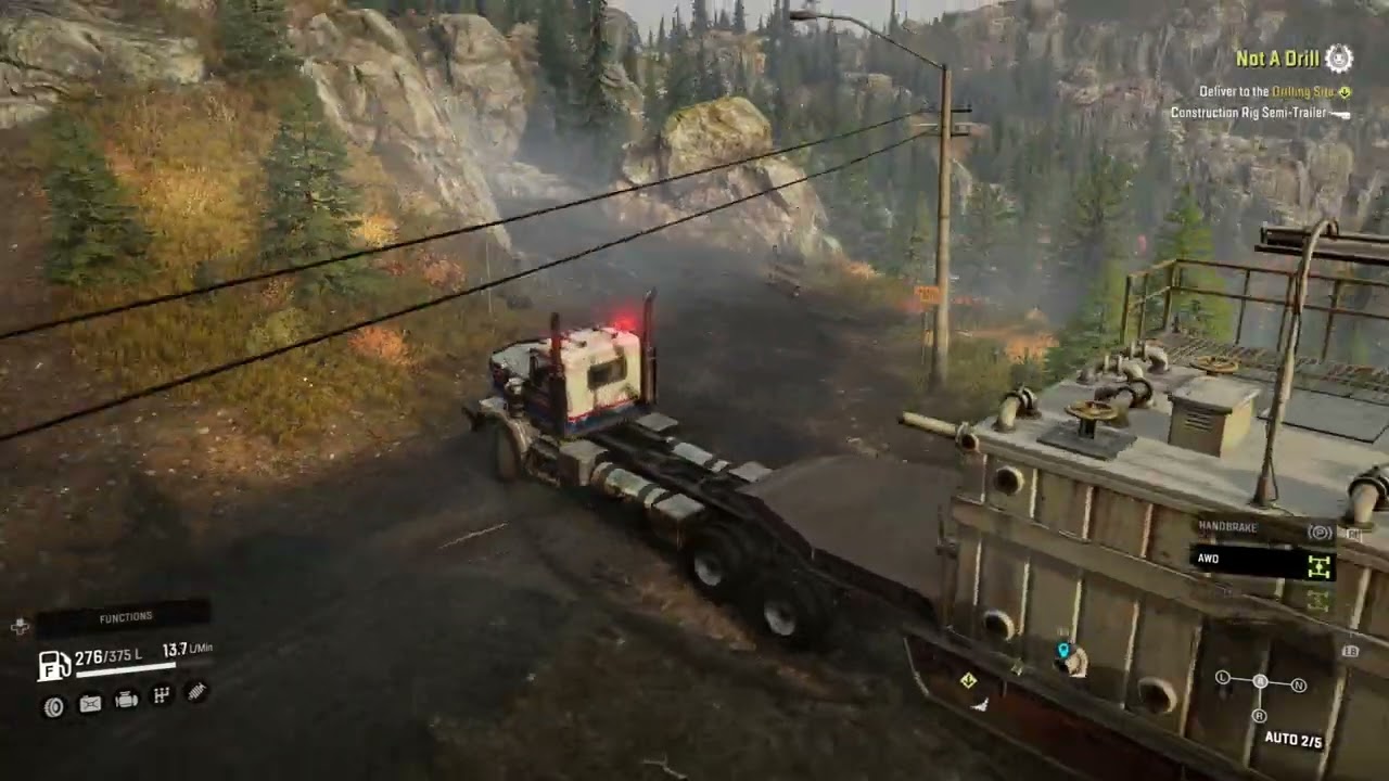 Snowrunner - Kenworth C500 - Not A Drill Mission