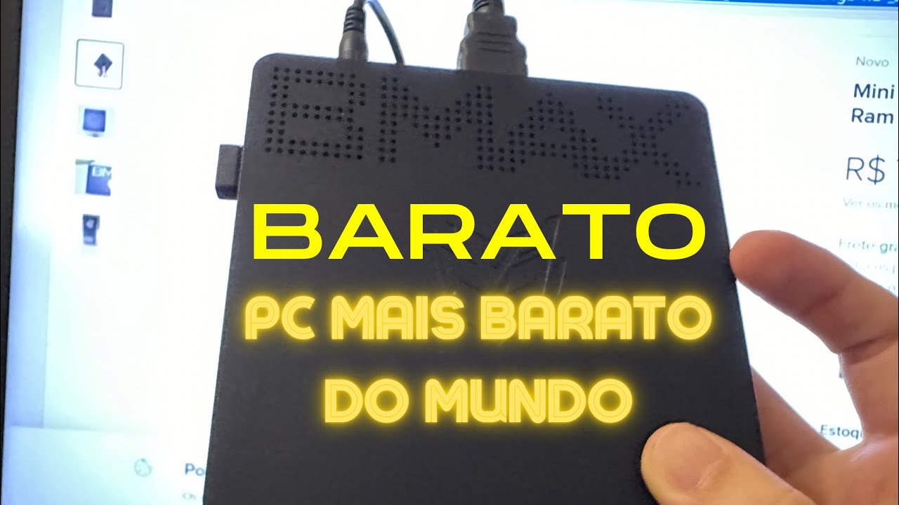 Mini PC BMAX. Ele é o computador mais barato do mundo!