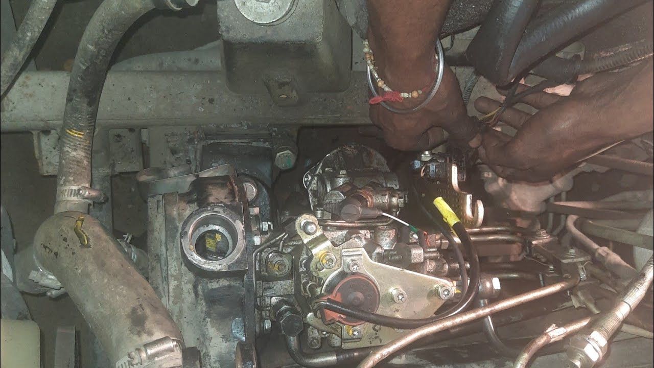 How to open fuel pump of Tata Sumo & engine timing/Tata ki Pump kholne se phle timing kaise milaiye